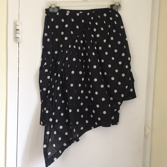 Steven Alan Dresses & Skirts - Steven Alan • polka dot asymmetrical skirt